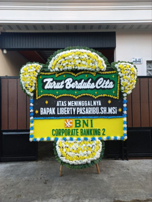 Papan Bunga Duka di Malinau Kota