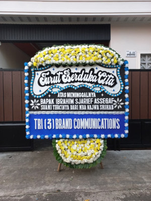 Papan Bunga Duka di Malinau Kota